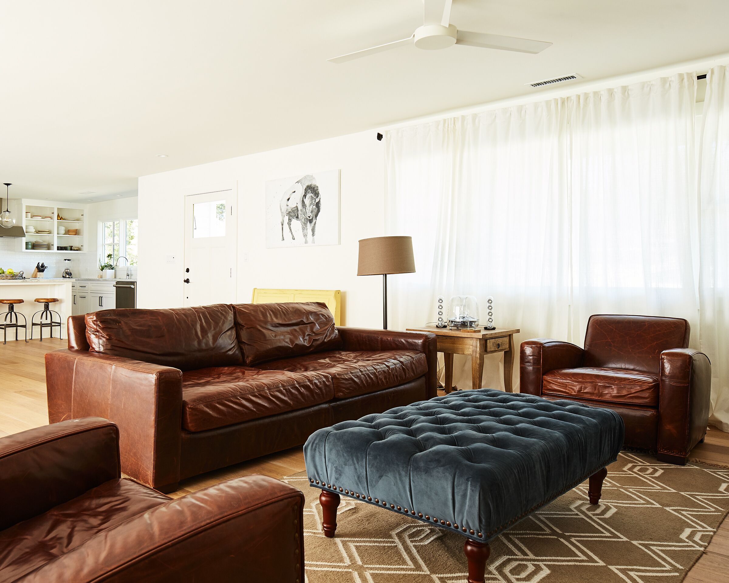 TV, DVD player, stereo