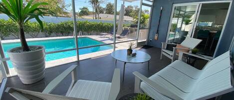 Außenpool, beheizter Pool