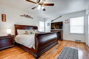 4 chambres, fer et planche à repasser, accès au Wi-Fi (inclus)
