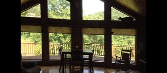 Secluded and remote cabin on the White River