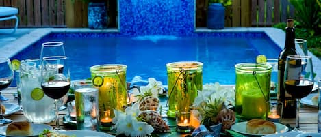 Außenpool, beheizter Pool