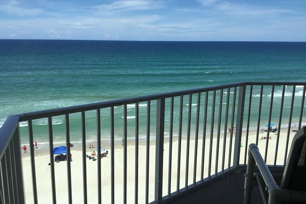 East balcony view