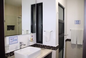 Dusche, Handtücher