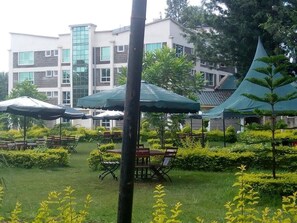 Enceinte de l’hébergement