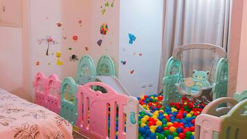 Family Double Room, 2 Double Beds | Children's theme room