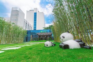 숙박 시설 구내