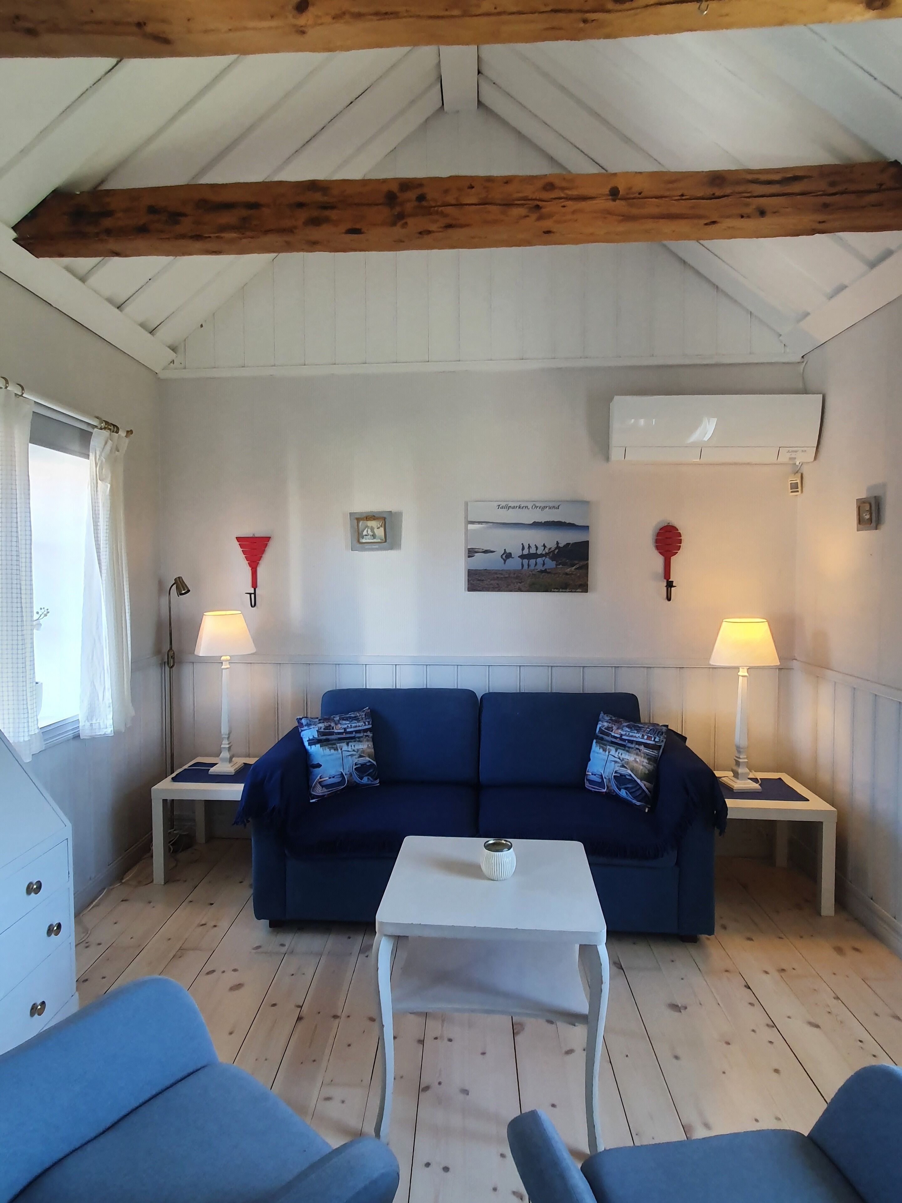 Ferienhütte, 1 Doppelbett und Schlafsofa (Archipelago Cottage) | Hochwertige Bettwaren, Minibar, individuell dekoriert