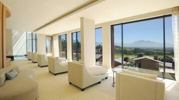 Espace de soins pour les couples, sauna, hammam, bains de boue