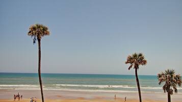 On the beach