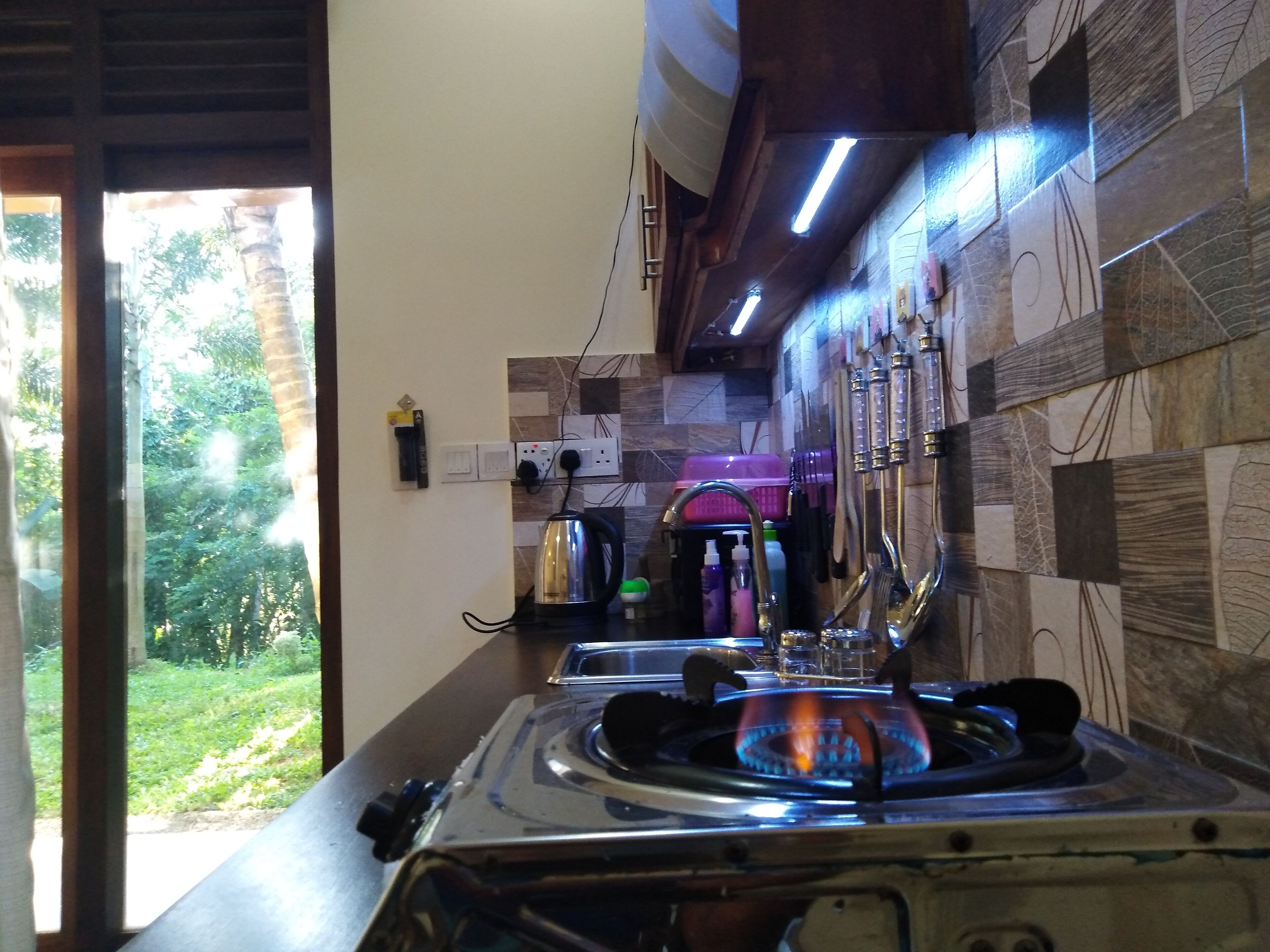 Apartamento familiar, 1 habitación, fumadores | Cocina privada | Frigorífico, microondas (previa solicitud) y placa de cocina