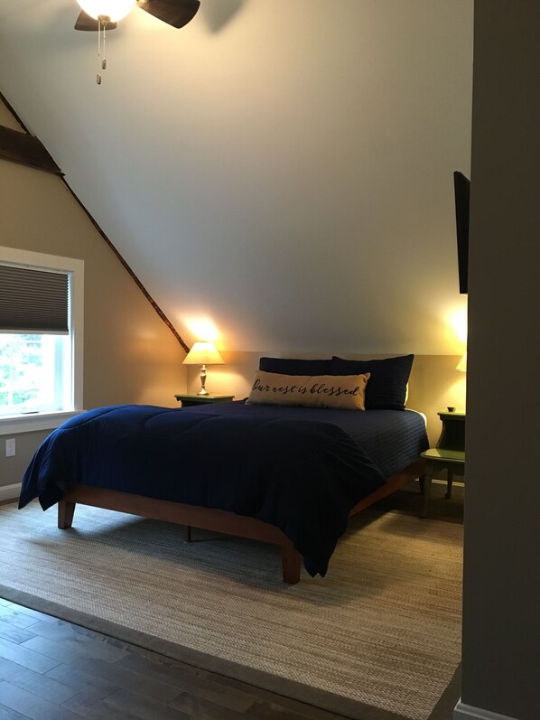 1 bedroom, travel crib, free WiFi, bed sheets