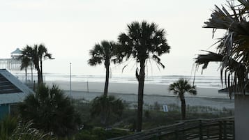 Vlak bij het strand