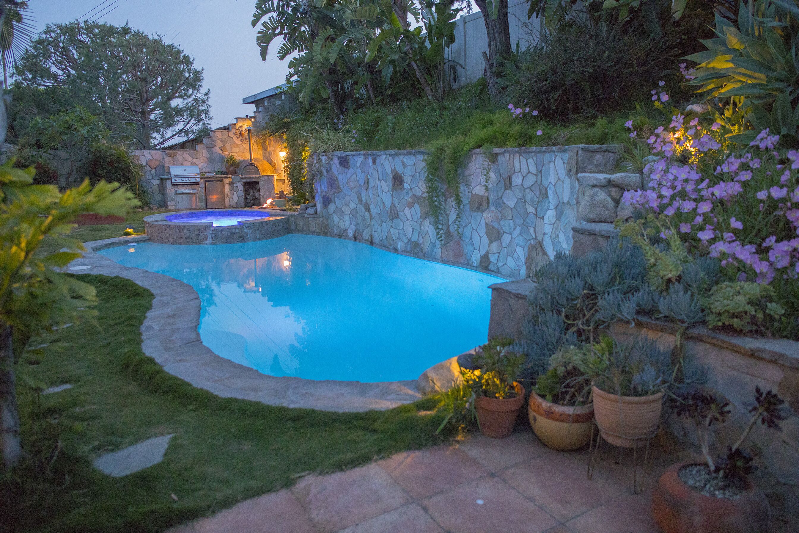 Piscine chauffée