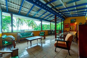 TV, DVD player, stereo