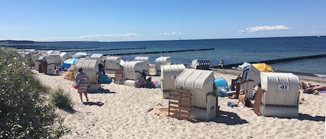 On the beach
