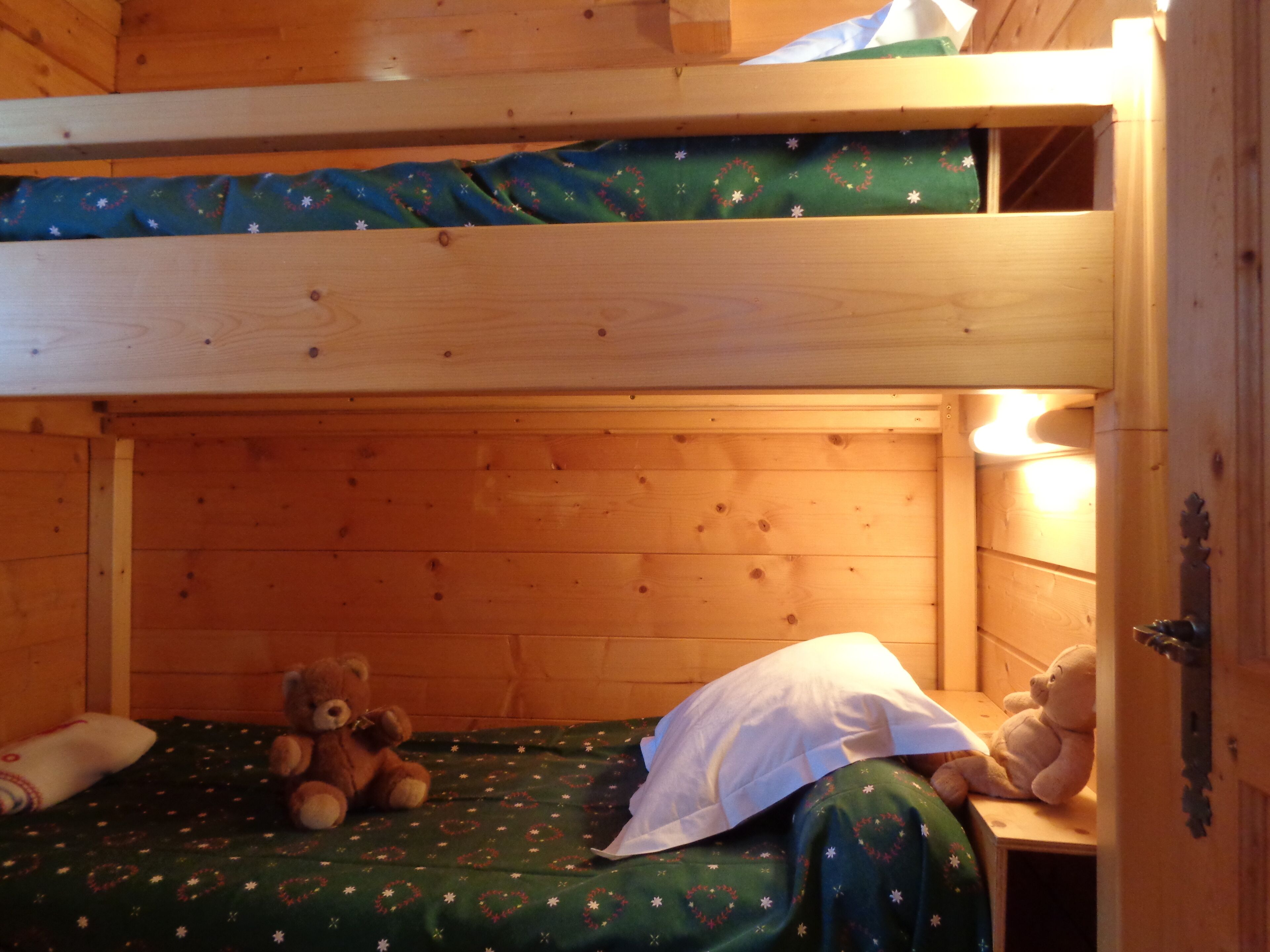 2 bedrooms, in-room safe, iron/ironing board, travel cot