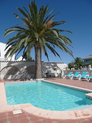 Udendørs pool, opvarmet pool