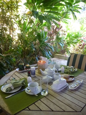 Udendørs spisemuligheder