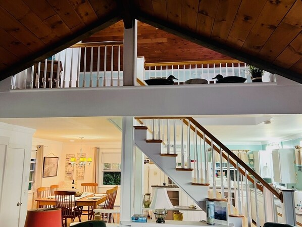 Dining - Gorgeous oceanfront Home overlooking Penobscot Bay , Castine Maine (Castine)