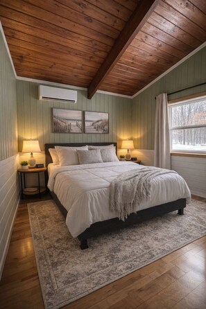 2 bedrooms, iron/ironing board, free WiFi, bed sheets