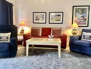 Smart TV, DVD player, books