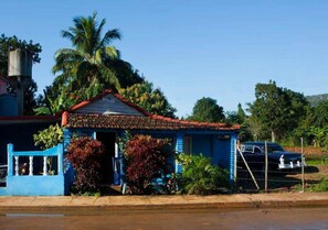 Façade de l’hébergement