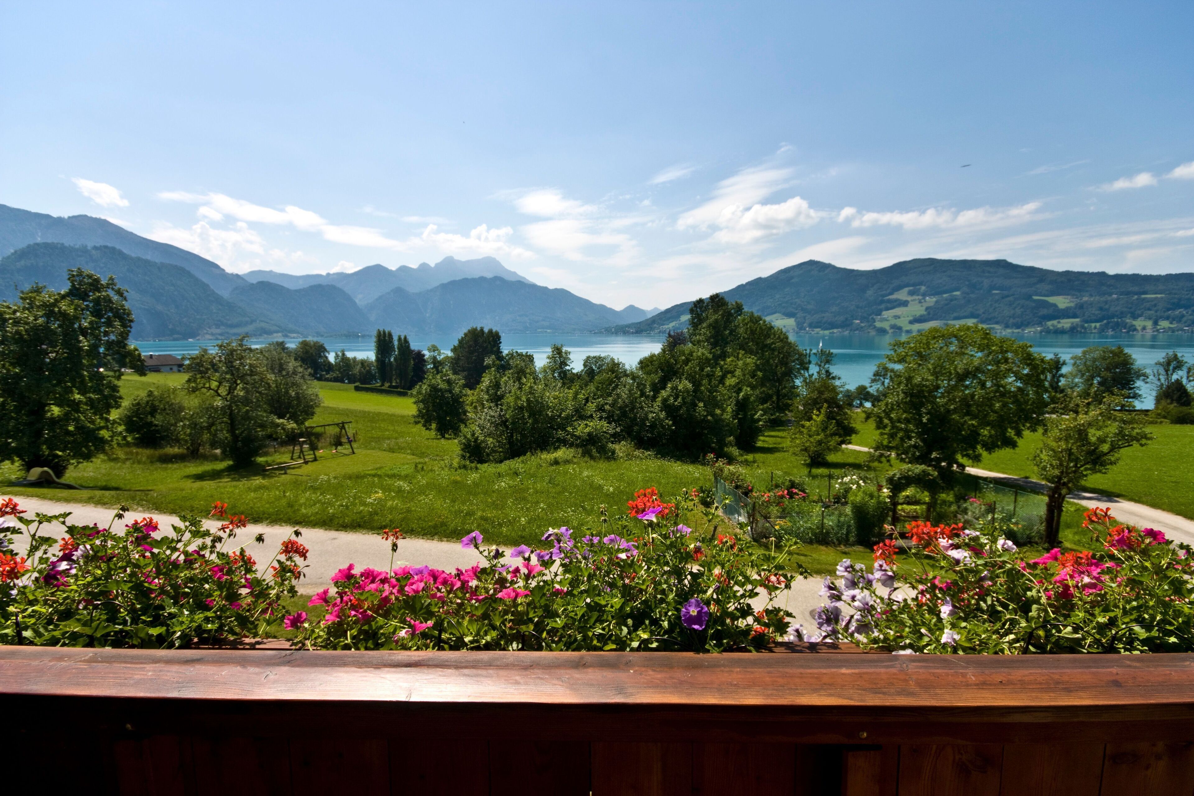 Atemberaubender Blick vom Balkon