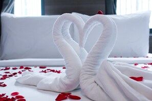 Dobbeltrom – premier, 1 queensize-seng, eget bad, byutsikt | Utsikt fra rommet