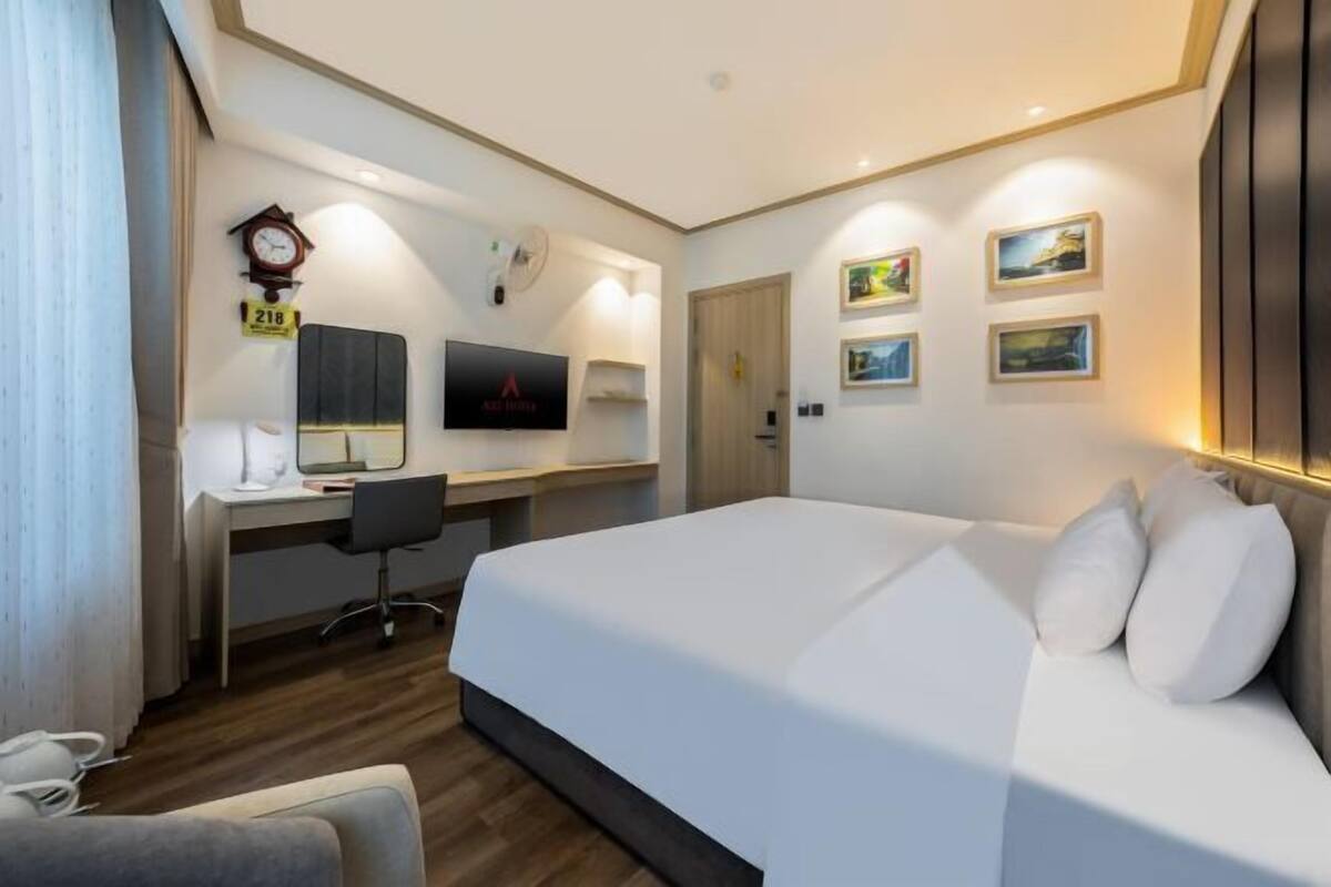 Een minibar, een kluis op de kamer, verduisterende gordijnen