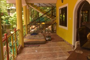 Façade de l’hébergement