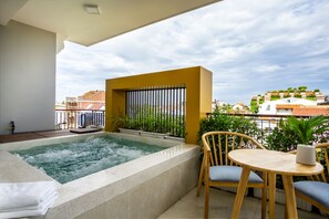 Familienzimmer | Blick auf die Stadt