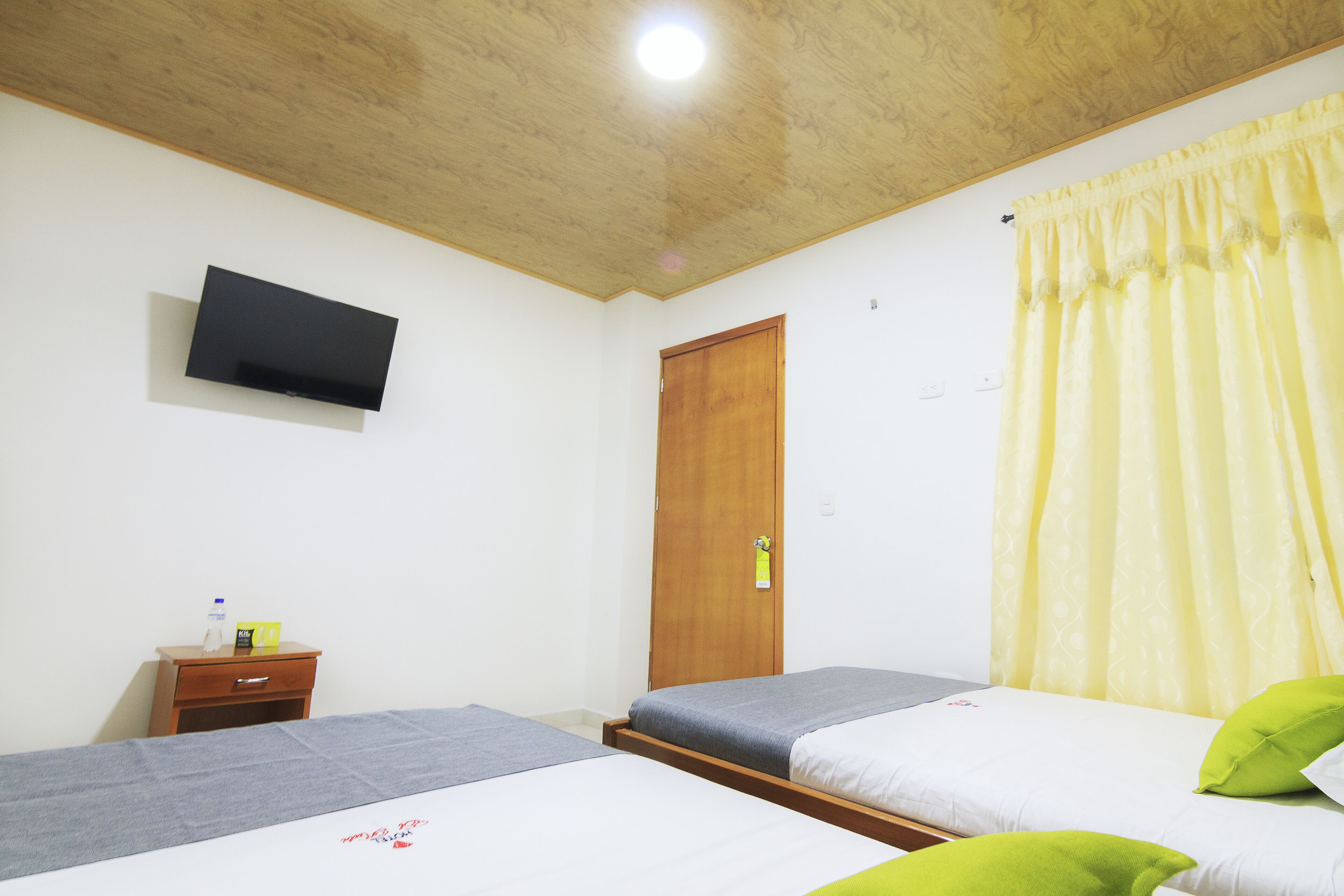 down duvets, free wifi, bed sheets