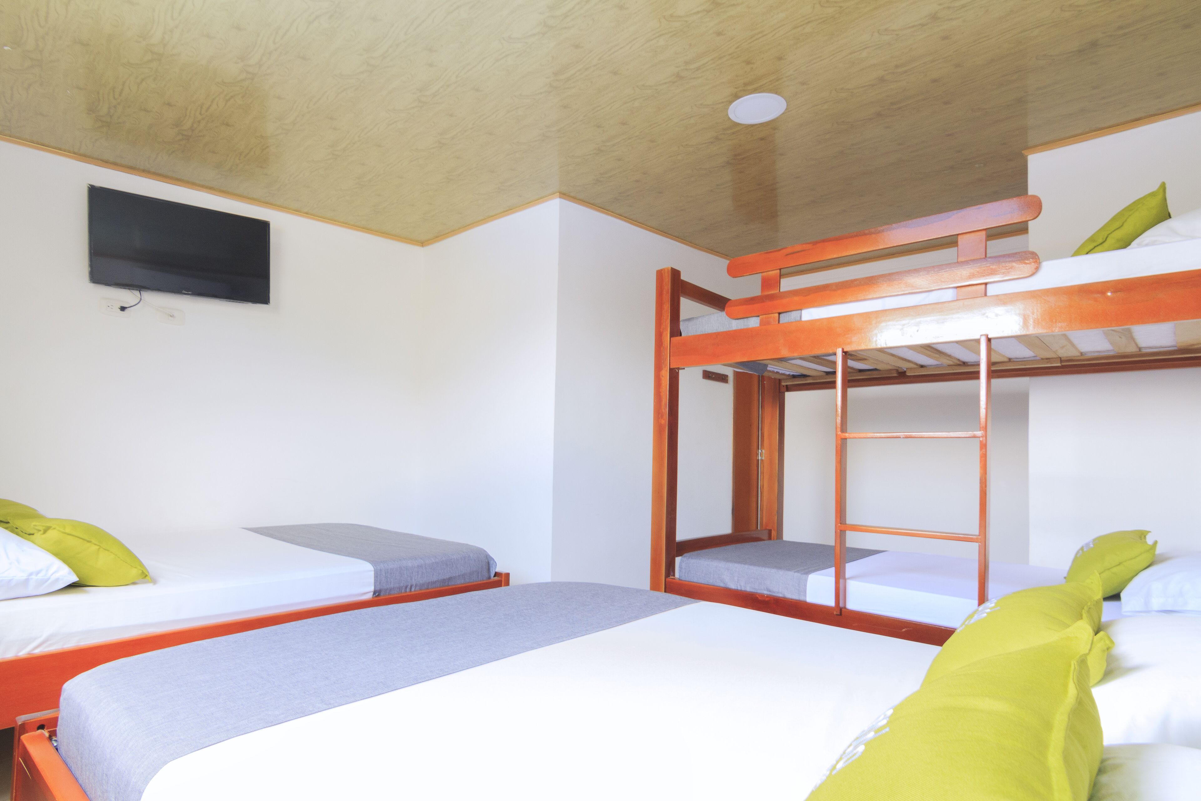 down duvets, free wifi, bed sheets