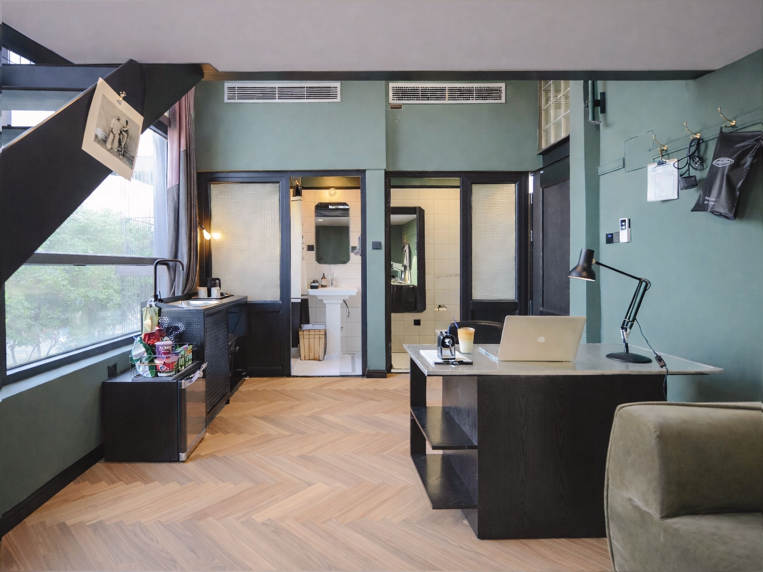 Loft with Garden View | Premium bedding, down comforters, free minibar, in-room safe