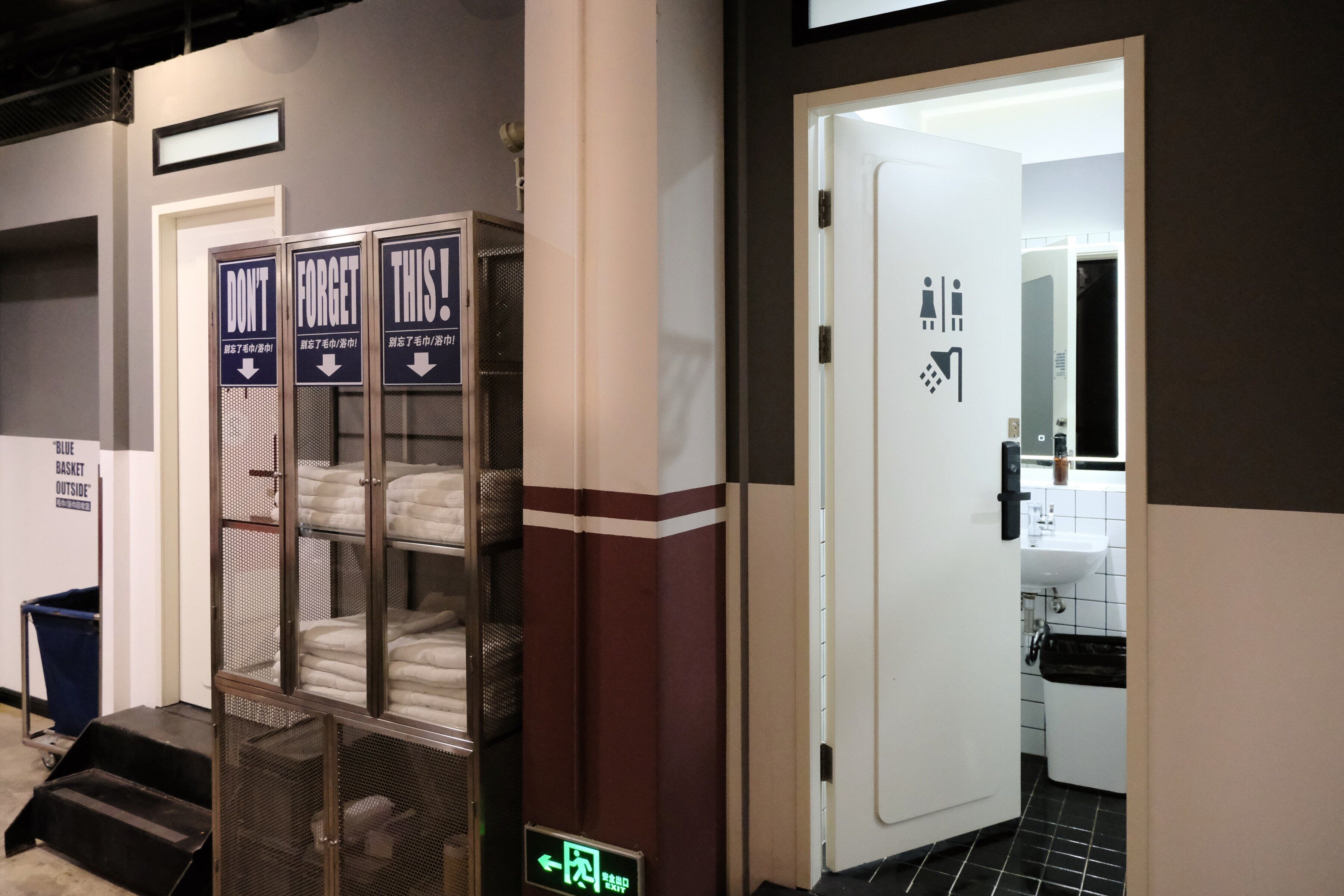 signature single room, shared bathroom | bathroom | shower, rainfall showerhead, designer toiletries, hair dryer