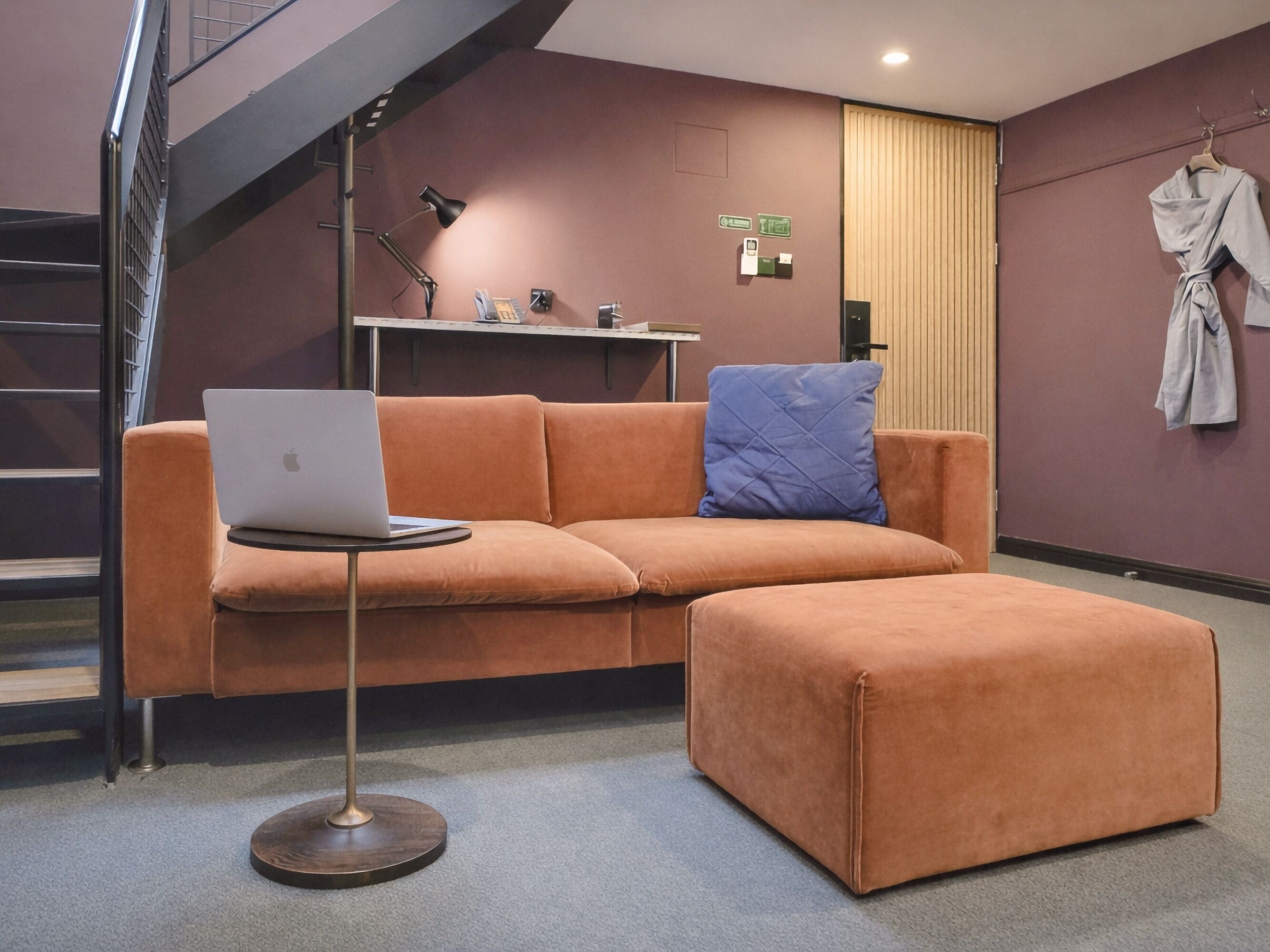 Premium bedding, down comforters, free minibar, in-room safe