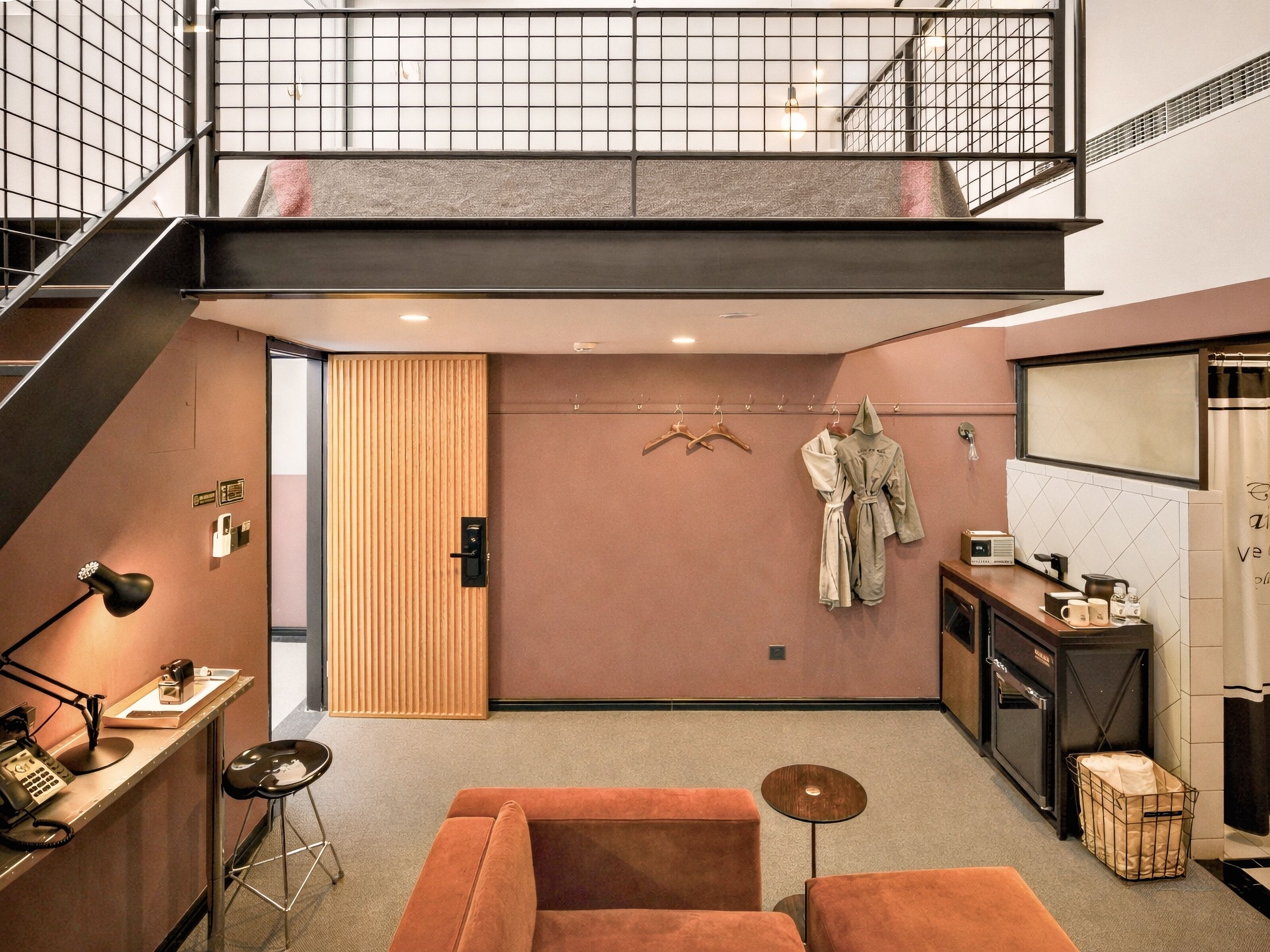 Premium bedding, down comforters, free minibar, in-room safe