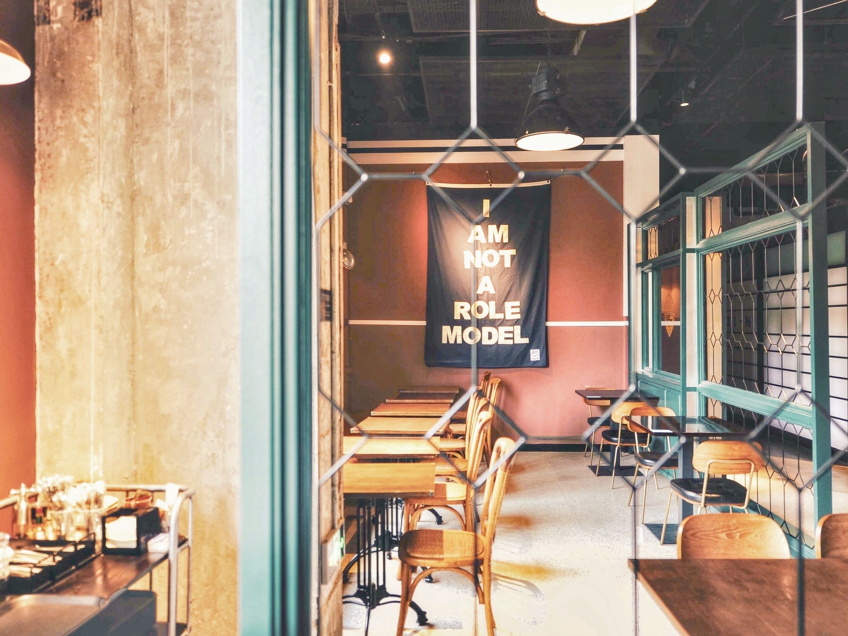 Breakfast, lunch, dinner served; Fusion cuisine, garden views 