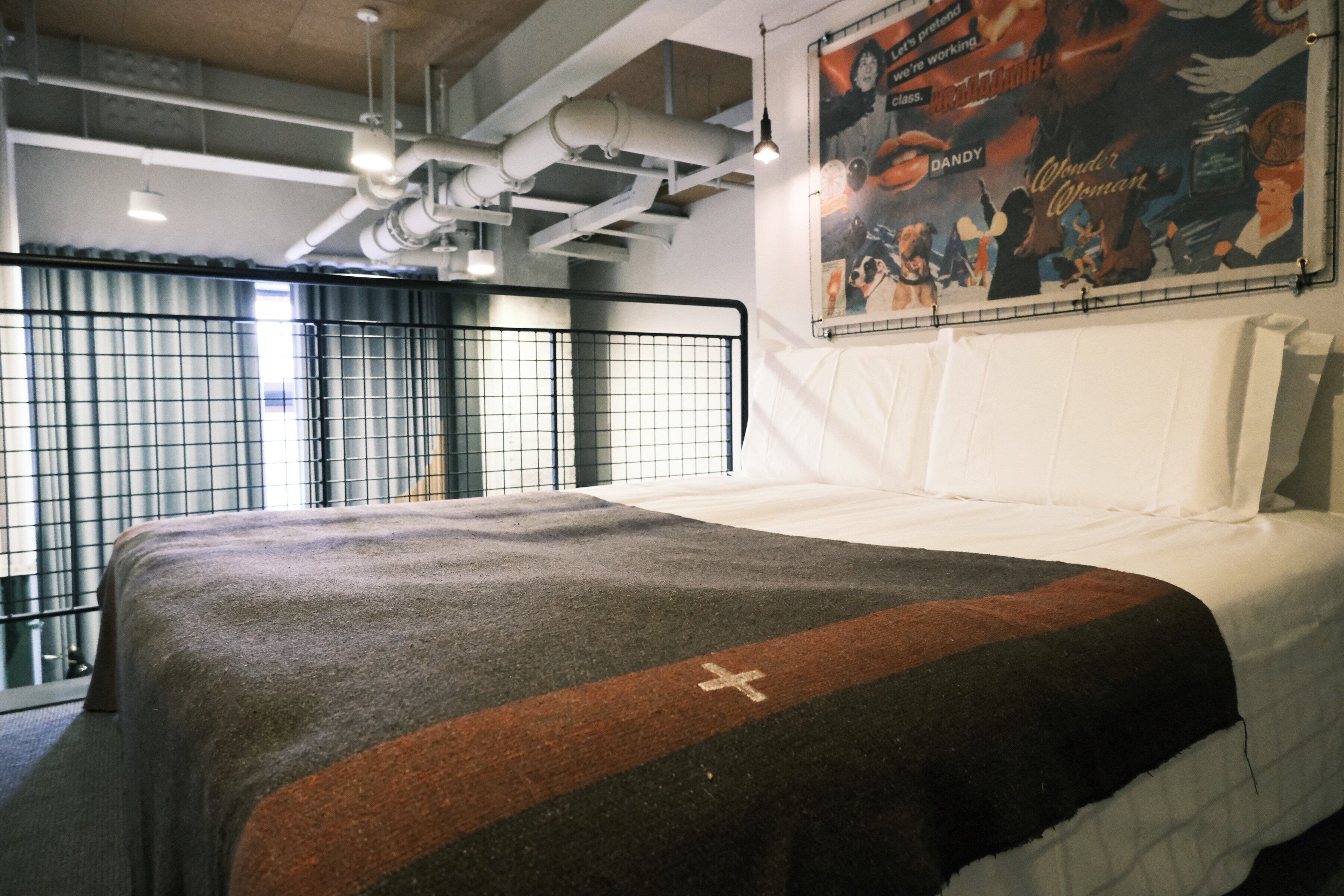 deluxe loft with street view | 1 bedroom, premium bedding, down duvets, free minibar