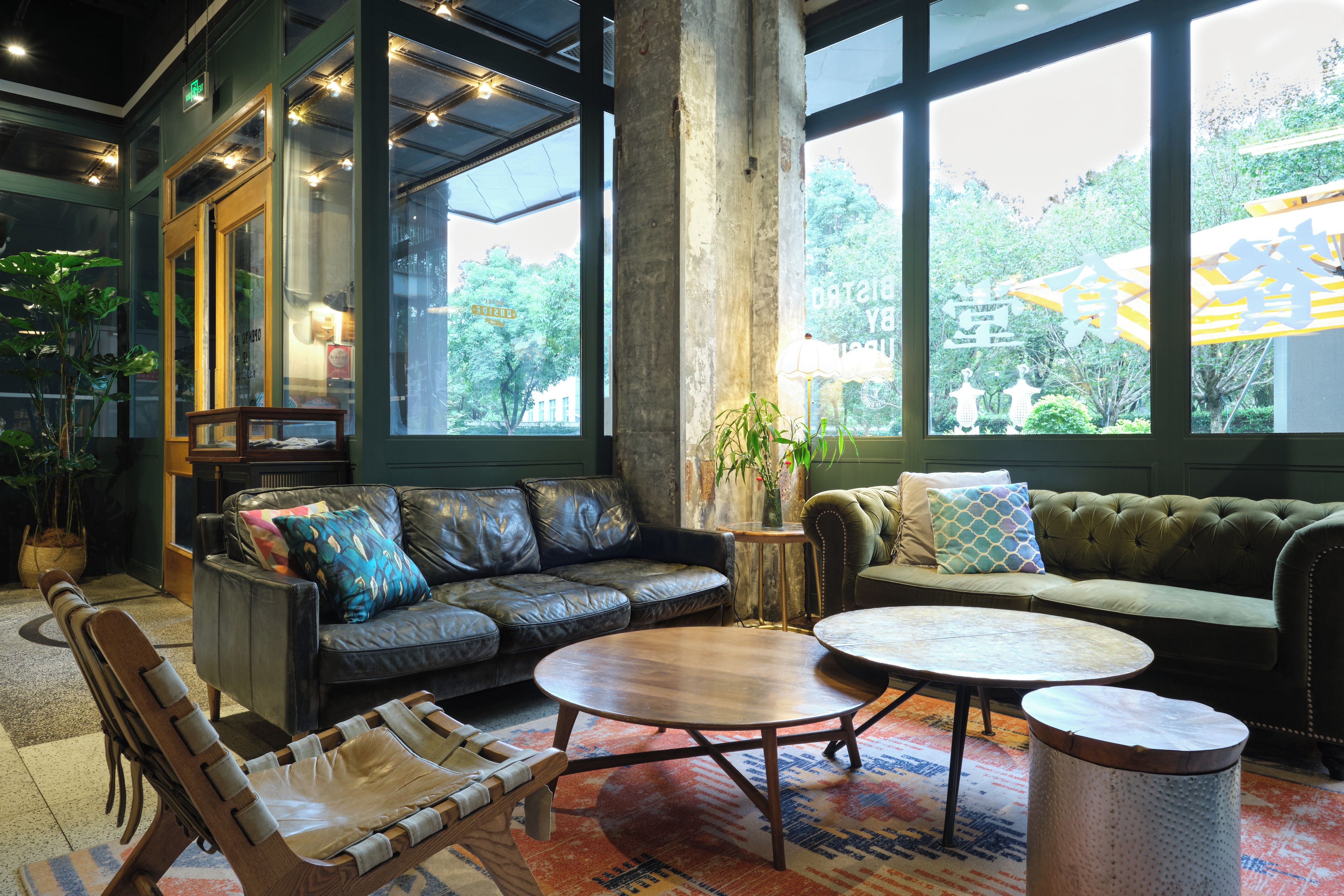 Lobby sitting area