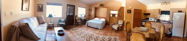 Smart TV, books, stereo