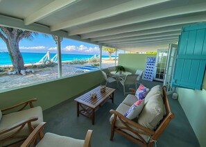 Outdoor dining - Crabtree #2 - Beachfront Just Outside your Door! (Cockburn Town)