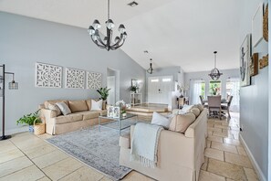 Smart TV, video games, books, stereo