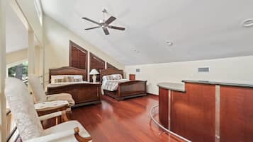 4 bedrooms, in-room safe, soundproofing, iron/ironing board