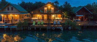 Popular Luxury Hakuna Matata Apartment located on the River Bojana near the Sea