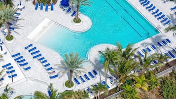 Udendørs pool, opvarmet pool