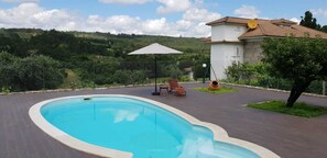 Outdoor pool - Quinta do Malhô with Pool and Tennis Court (Silvã de Cima)