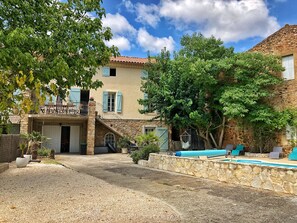 Exterior - Beautiful Farmhouse, Private Heated Pool near Beach, Carcassonne, Canal du Midi (Saint-André-De-Roquelongue)