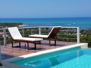 Pool - Villa Coco: Unforgettable sea view and absolute comfort! (Las Terrenas)