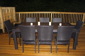 Outdoor dining - Relax in this secluded beauty! Just minutes from Phoenicia, skiing & hiking (Chichester)